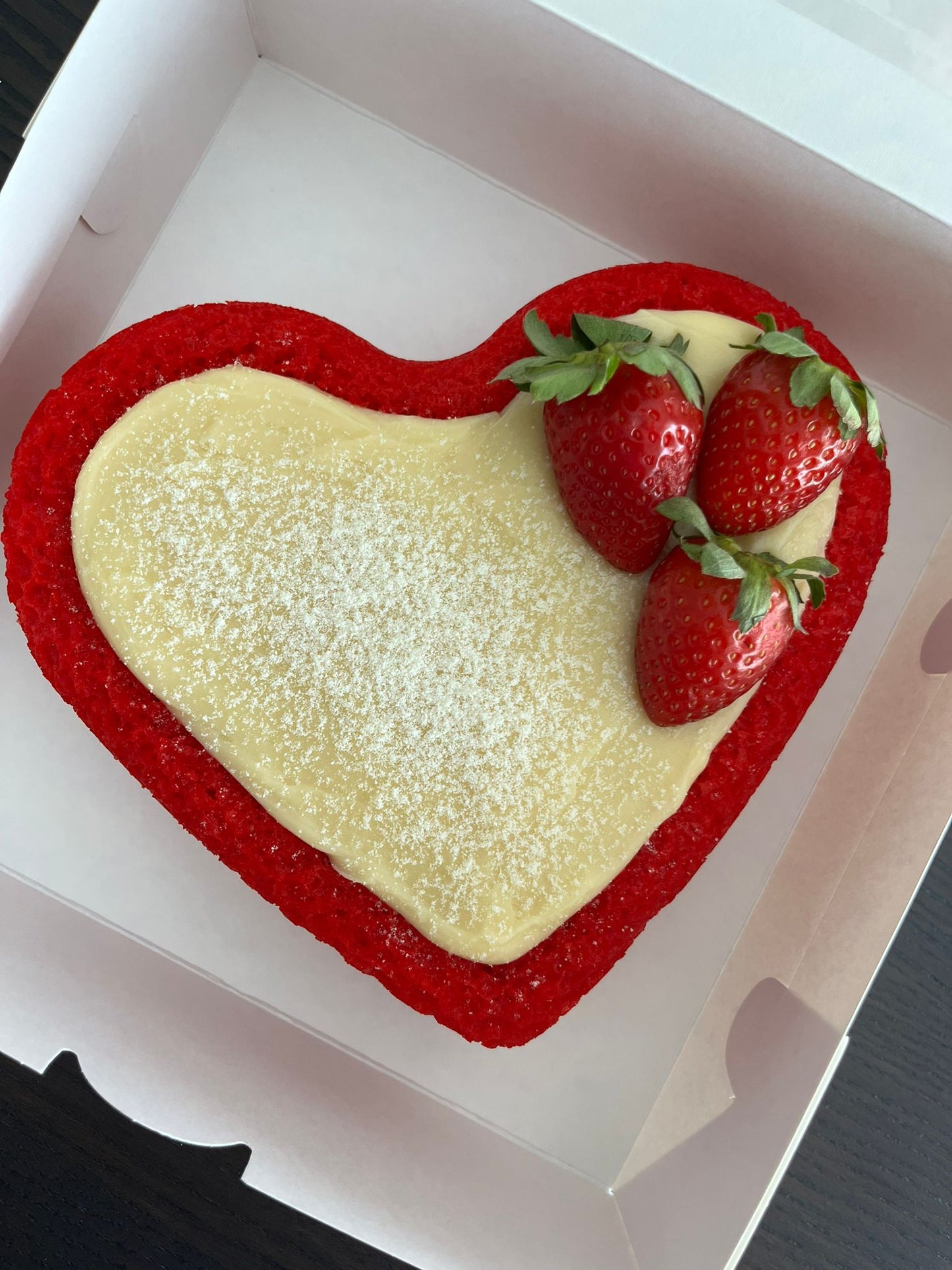 Heart Caseirinho - Red Velvet with Nestlè Nido Brigadeiro