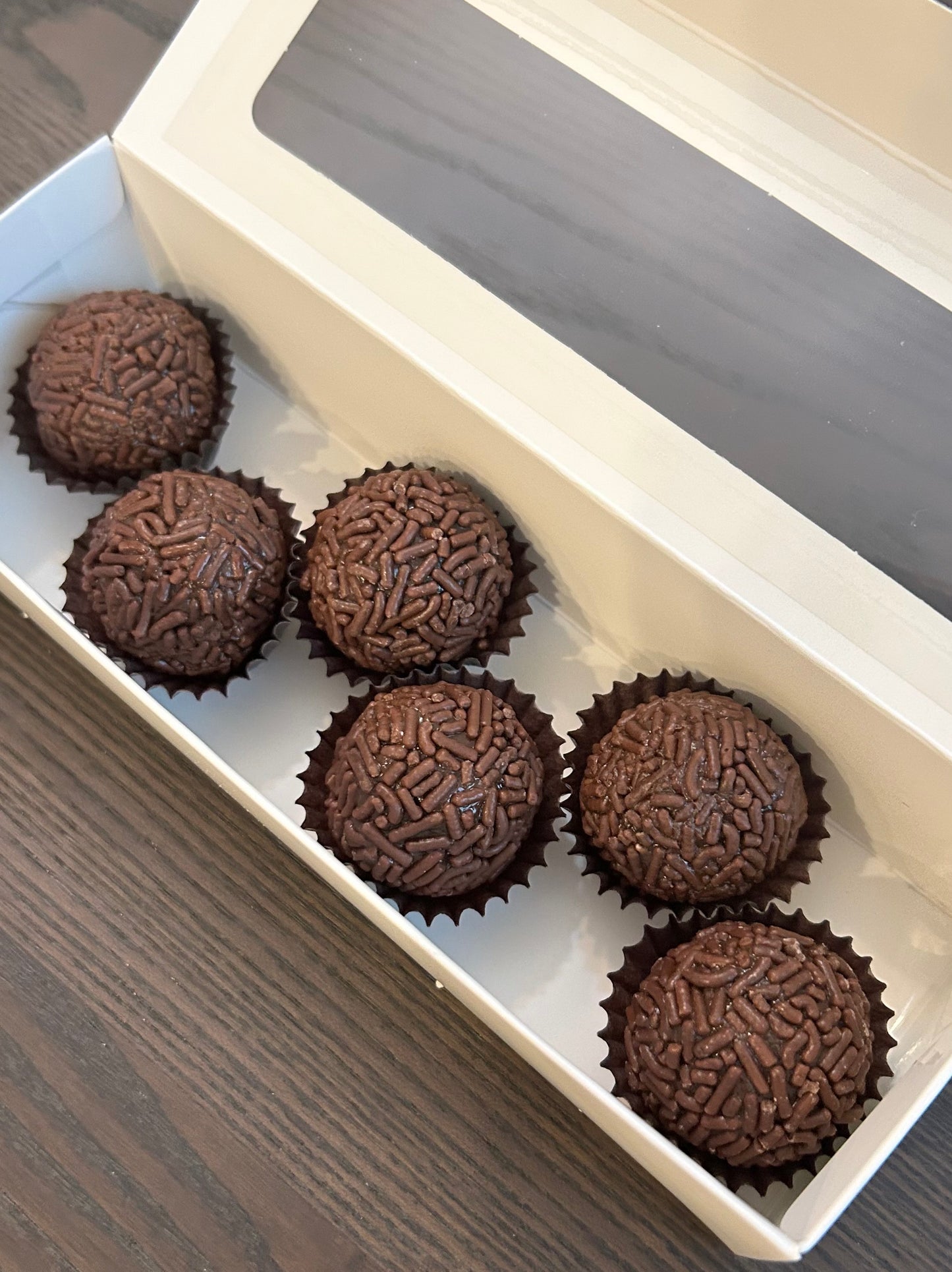 Brigadeiro Ball - Chocolate with Chocolate sprinkles