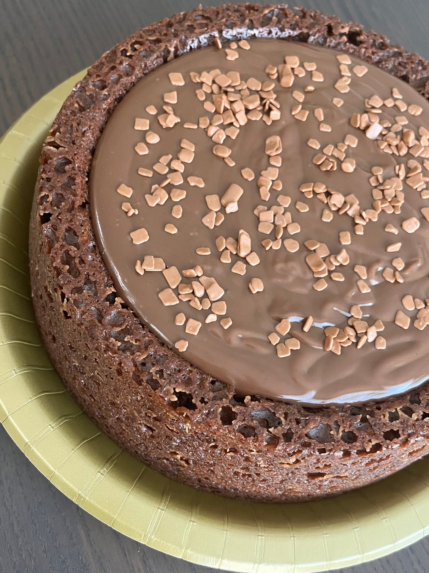 Caseirinho Tamanho Família - Chocolate com Brigadeiro de Chocolate