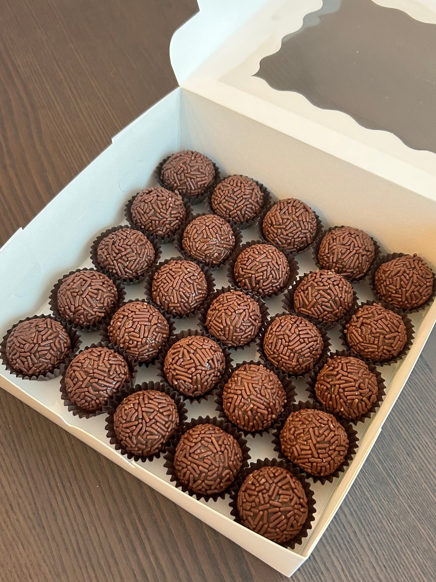 Brigadeiro Ball - Chocolate with Chocolate sprinkles