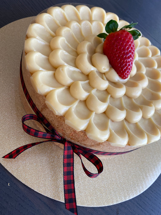 Chicake Pie - Nestlè Nido Brigadeiro with Strawberry